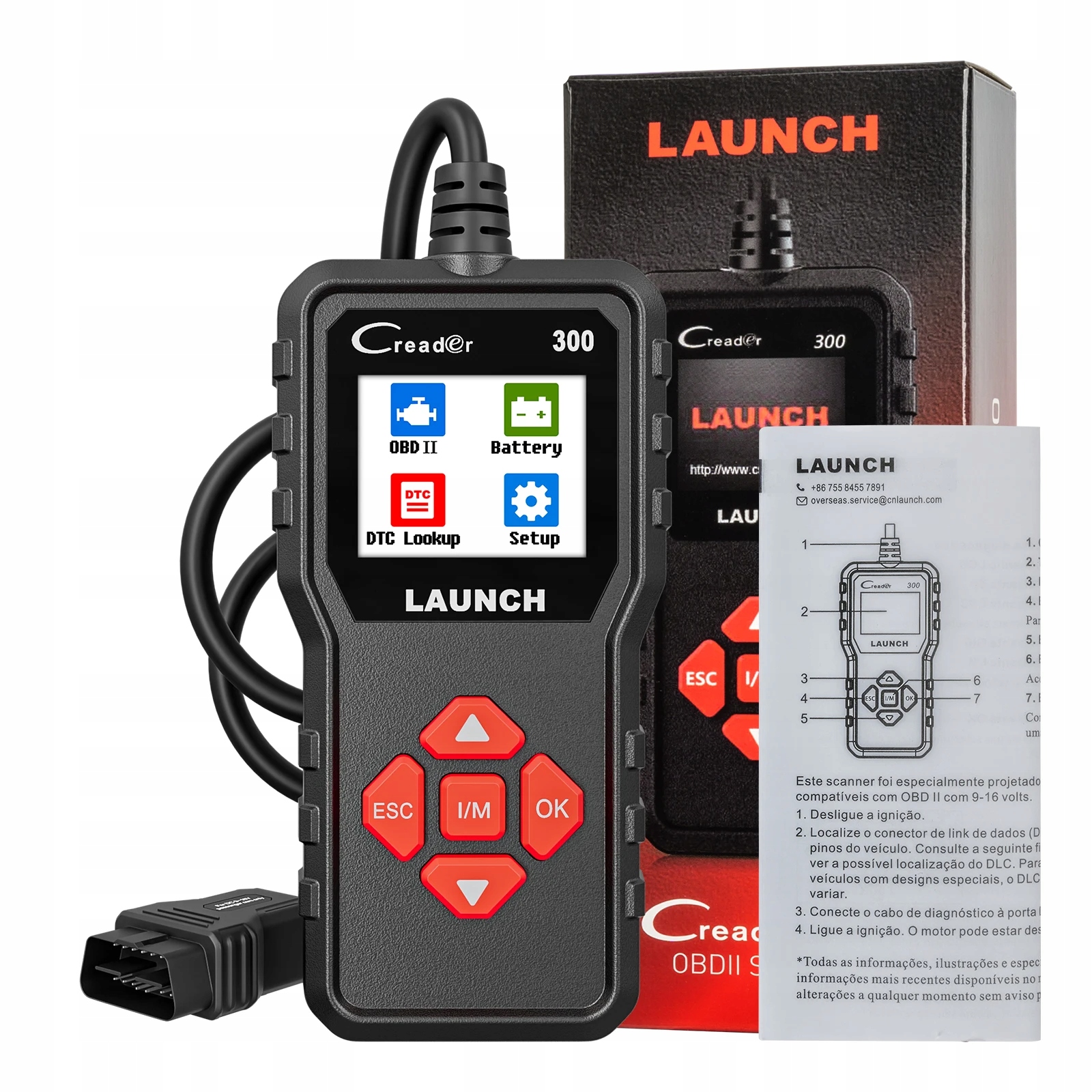 Tester OBD2 Launch CREADER 300
